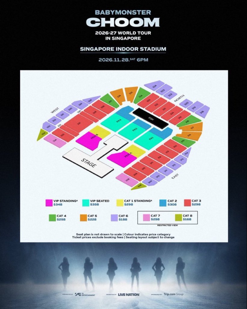 maybach_000's tweet photo. WTS tickets 
BABYMONSTER CHOOM TOUR in SINGAPORE 🇸🇬
🗓️11.28

- VIP STANDING PEN A 
- VIP SEATED PA2 
- CAT 5 225

 Instant transfer | meet up F2F 
on-site assistance venue

Dm me if interested 
#BABYMONSTER #CHOOM #BABYMONSTERinSG #CHOOMinSG
#babymonsterinSG https://t.co/PuLElof7RM