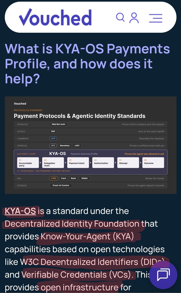 bigbagz30k's tweet photo. Just chillin'

Waiting for infrastructure to come online that powers the identity gap in AI Agentic commerce

Open infrastructure 

@cheqd_io $cheq https://t.co/NhGORZi3pr