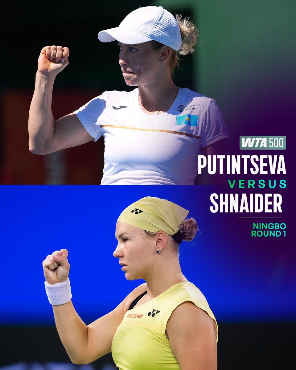 WTA's tweet photo. Day 2 starts here!

Who's booking a ticket to the next round? 🎟️

@wtaningboopen | #NingboOpen https://t.co/FeDstLFgBH