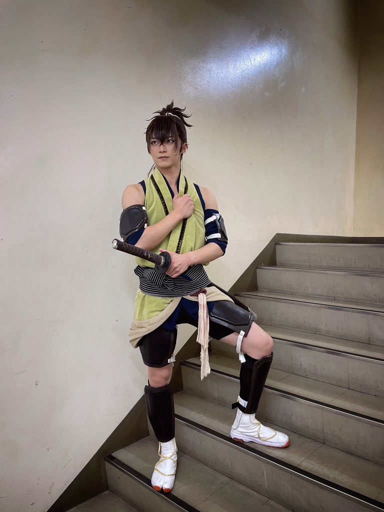 HRaima_official's tweet photo. 本日1公演

己の貫く道を信じて突き進み生きていきます！！
今日も皆様と一期一会の素敵な出逢いとなりますように🌸

よろしくお願いします！

#薄桜鬼 #真改 #黎明録
#薄ミュ https://t.co/OALOyncm49