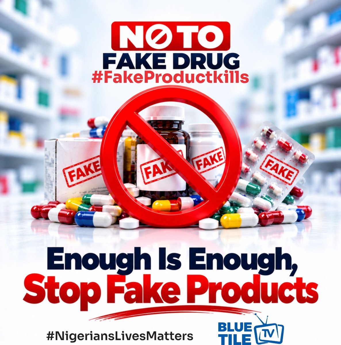 Ekitiketekan's tweet photo. WAKE-UP WAKE-UP WAKE-UP

@fccpcnigeria
@NafdacAgency
@SONNigeria
@officialNEPZA
@FoodnDrugsFMOH
@niprdnigeria

DON'T SLEEP  DON'T SLEEP, PROTECT OUR HEALTH &amp; LIVES 

PROTECT NIGERIANS FROM FAKE PRODUCTS  #FakeProductKills 
#NigerianLivesMatter https://t.co/hCAaOEAgdY