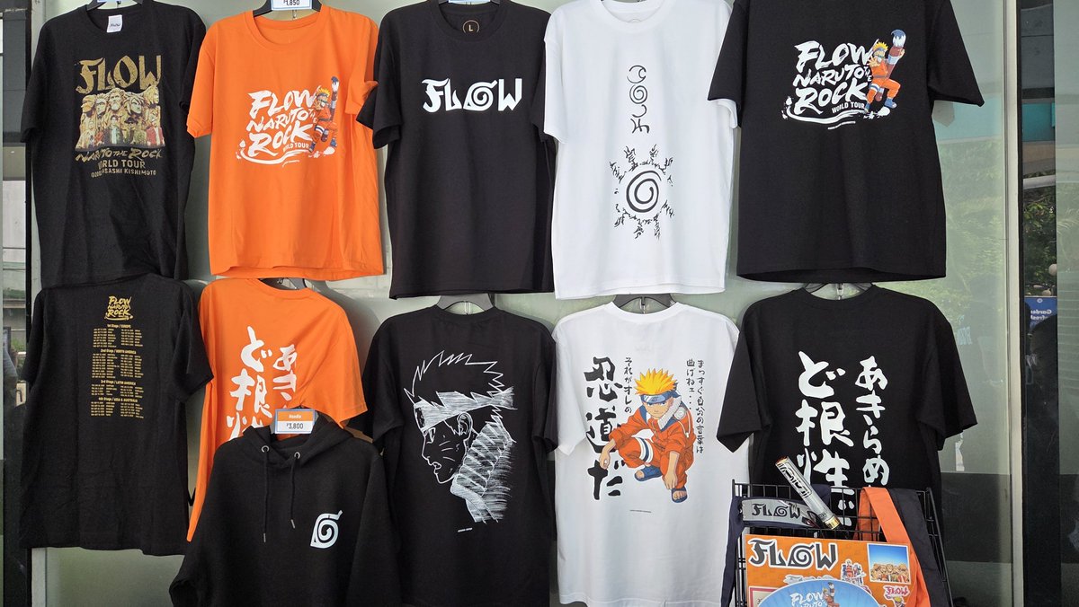 pulpliveworld's tweet photo. FLOW fans, here are the official merch items available today! 😍🛍

#FLOWinMANILA2026 @FLOW_official https://t.co/ivBpfJMsIf