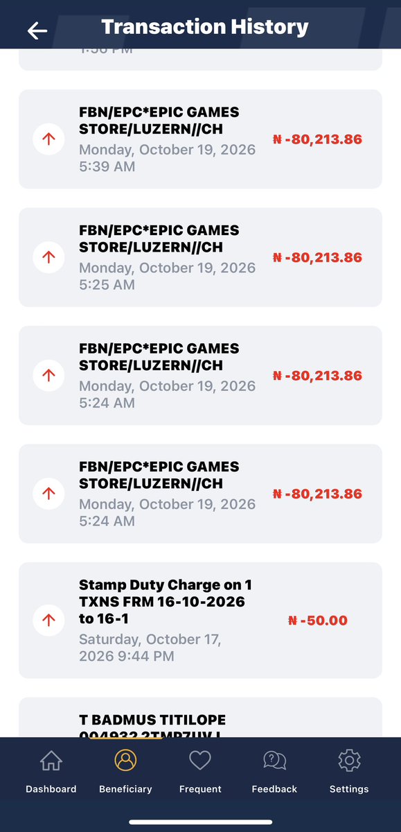 Oloriakile45257's tweet photo. @FirstBankngr Unautorized deduction OT
N320,652.344 from my account on Monday, October 19 from 5:24am-
5:39am. The funds were removed without my authorization or consent.does it mean our funds is not longer safe banking with first bank ? https://t.co/I9QES4bR0r