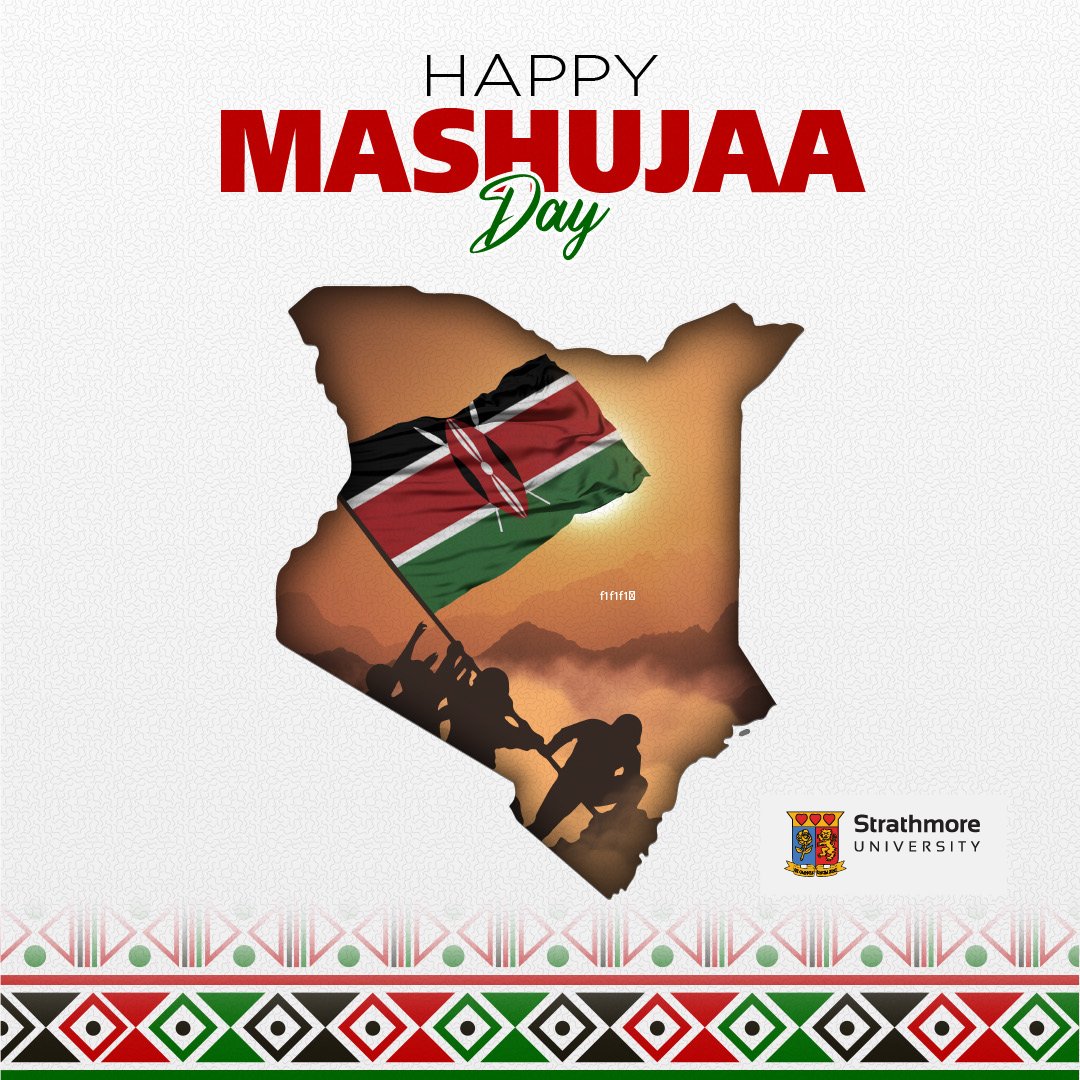 StrathU's tweet photo. Happy Mashujaa Day! https://t.co/DFfT3mw8sy