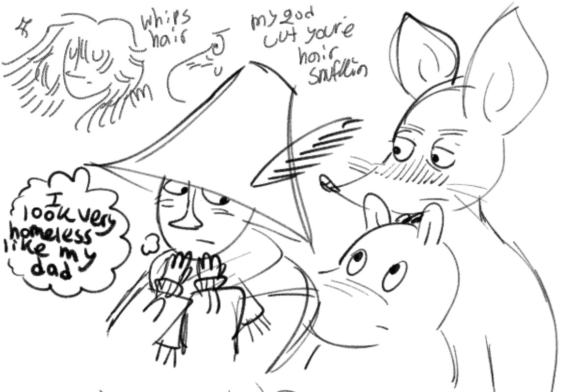 RANDYXY10's tweet photo. #Snufkin #Moomins #fanart https://t.co/c88J4SBWMR