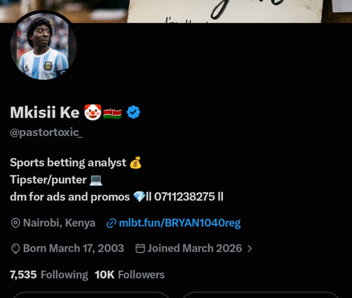 pastortoxic_'s tweet photo. Thanks guys am now your shujaa celebrate me 🍻😊 https://t.co/BX9OfEl4vL