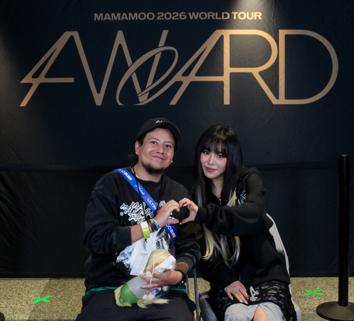 JR_Choreno's tweet photo. Hace dos meses fue uno de uno de los mejores momentos conocer a Wheein 🥹🫶✨️💚

#2026MAMAVOTE #MAMAMOO  #4Flowers #4ward https://t.co/rJyvdT3U90