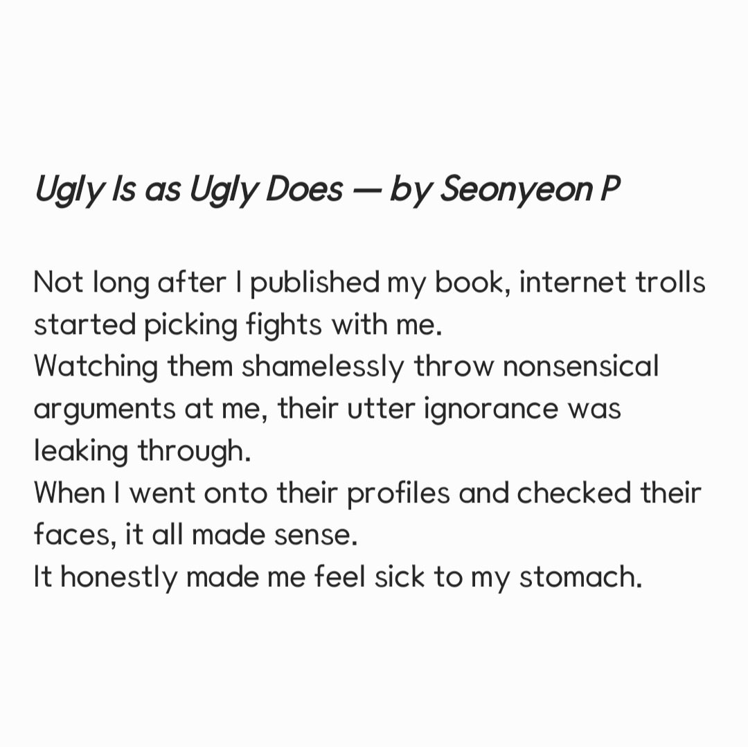 SeonyeonPEssays's tweet photo. #AmazonAuthor
#SeonyeonP
#UnbreakableSoul
#MyCompanyDiary
#DumbledoreAndINFJ
https://t.co/eaS41Z96Db https://t.co/PuUzcSPjt6