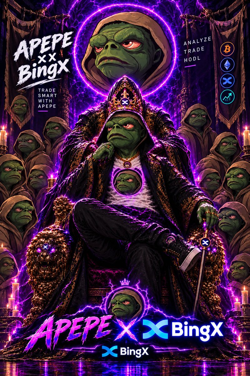 SUPSPX's tweet photo. This is one of the APEPE kings, sitting back, relaxing, and enjoying trading on BingX.
@BingXOfficial @apepeofficial
#APEPE #BINGX

MEME WITH APEPE. TRADE WITH BingX” https://t.co/PqnbVoLlCU