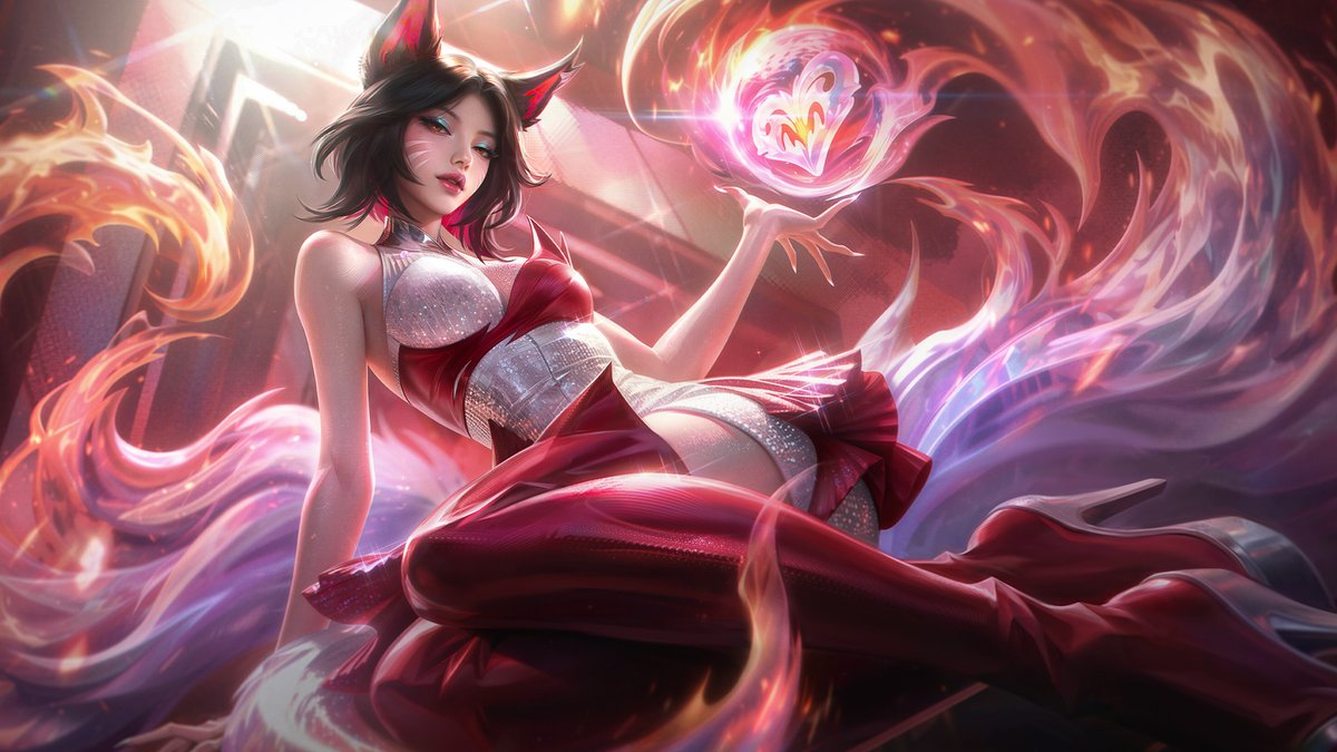 wildrift's tweet photo. What’s white-hot, red all over, and sparks a fire on the dancefloor? ❤️‍🔥🎤 https://t.co/OmQLMlhJAg