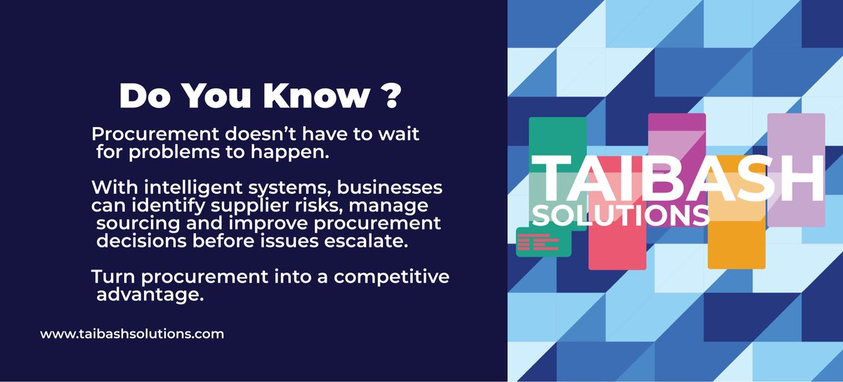 TaibashSoln's tweet photo. Software is the tool. Your growth is the goal. 🚀 TAIBASH Solutions: deep-dive discovery, a transparent roadmap and support beyond go-live. Let's build your future, together. 📅 https://t.co/g1V8XoOjDH #SAP #ERP #DigitalTransformation https://t.co/BTIT3N9fRD