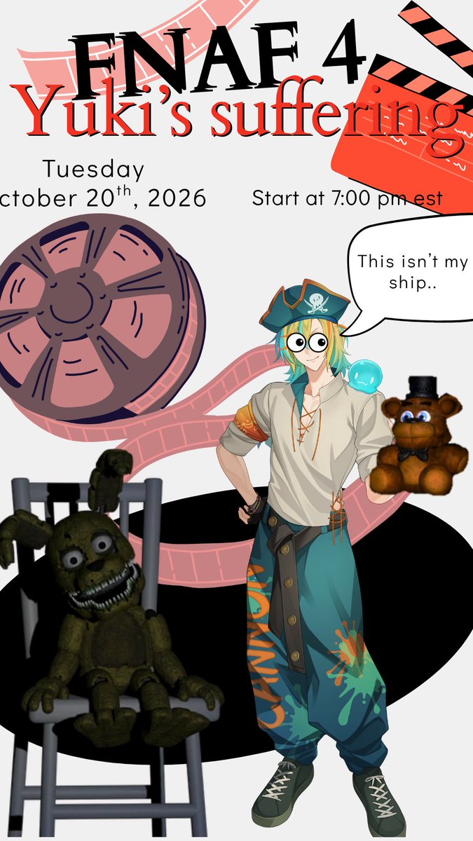 Cann0nYuk1's tweet photo. While Iriam will be down it gives me time to tell you that tomorrow at 7 pm EST I will be live doing banned words while playing FNAF 4 (failure = batsu wheel) 
- 100 to ban a word
- 100 to unban a word
- 300 to clear the list
#IRIAMMaintFollowFest
#IRIAMメンテ中のフォロー祭り https://t.co/AxWQZ8XNvx