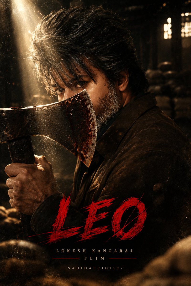 sahidafridi197's tweet photo. LEO Poster work 🧊🔥
#LEO @Dir_Lokesh @actorvijay #CMJosephVijay #LokeshKanagaraj #3YearsOfLeo https://t.co/eAlzAWkaat