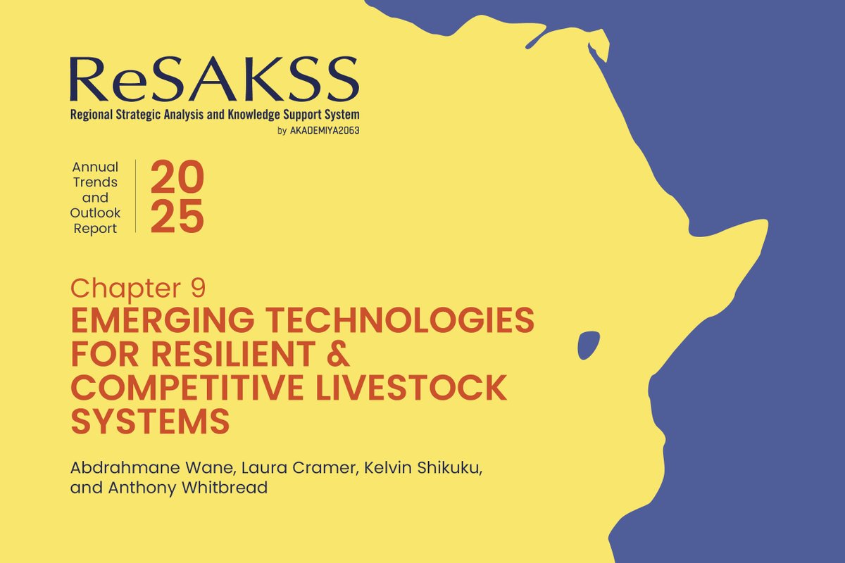 ReSAKSS's tweet photo. The 2026 Agricultural Innovations and Technologies Marketplace (MITA) will take place in Freetown, Sierra Leone (Oct 19–21), bringing together researchers, innovators, public and private sector stakeholders, and end users to promote access to agricultural technologies for animal production and integrated crop–livestock–aquaculture systems.

These priorities align with the 17th ATOR which examines how technologies such as AI, geospatial tools, digital agriculture, biotechnology, mechanization, and improved processing can support agrifood systems transformation.

The report also emphasizes that technology alone is not enough. Scaling innovation requires supportive institutions, effective governance, coherent policies, and investment strategies that enable technologies to be adopted and deliver broad-based benefits across Africa’s agrifood systems.

ATOR insights: https://t.co/i4q1O5eopW 

@CORAFNews