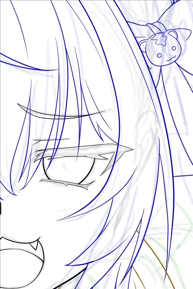 dorakura_'s tweet photo. wip(線画中)

描かないと完成しないのに、何も考えず眺めているだけの時間がたまに起きます。
本当にその時間を無くしたい(´；ω；｀)
#イラスト https://t.co/pVwsU5wztc