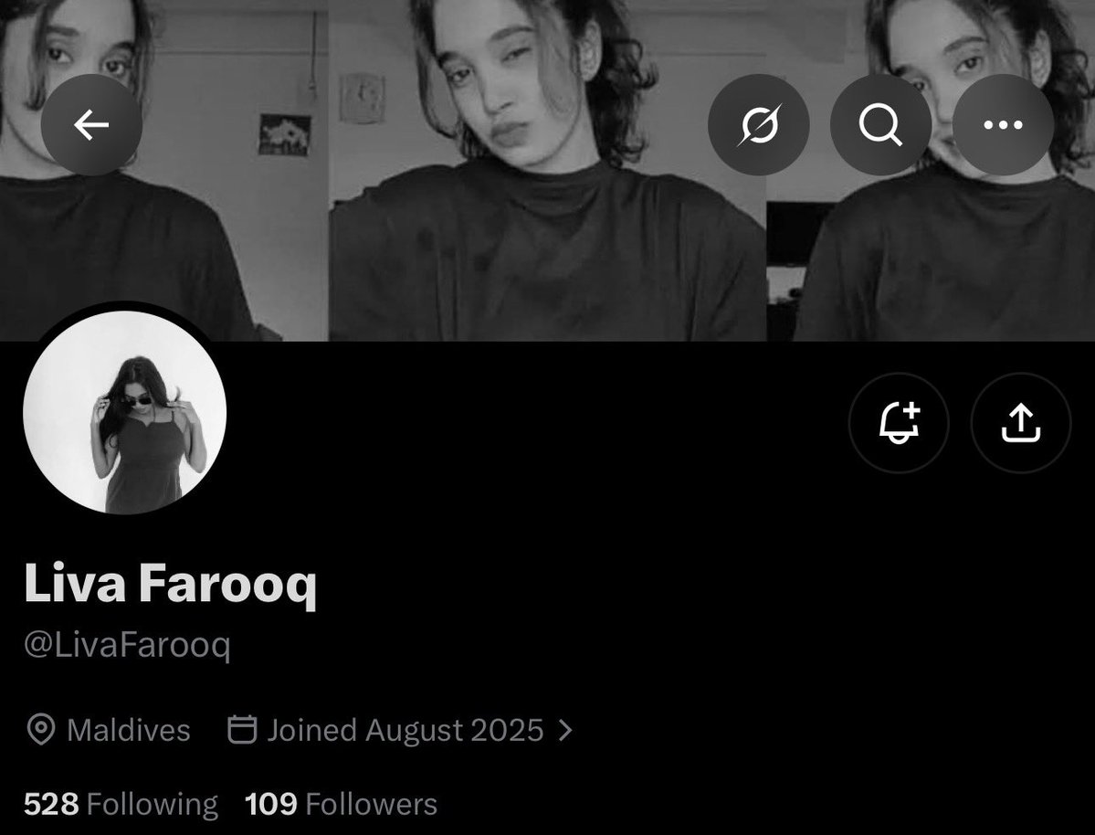 Dhivehi_Kaathib's tweet photo. For those assuming the youth, Gen Z-looking Maldivian women defending #EagleHills on @X are real people, or a group of youth think again.

These accounts use AI generated Dhivehi looking profile and cover photos, and all were created in August 2025. 

These r not real people. https://t.co/rYUEvg7ePI