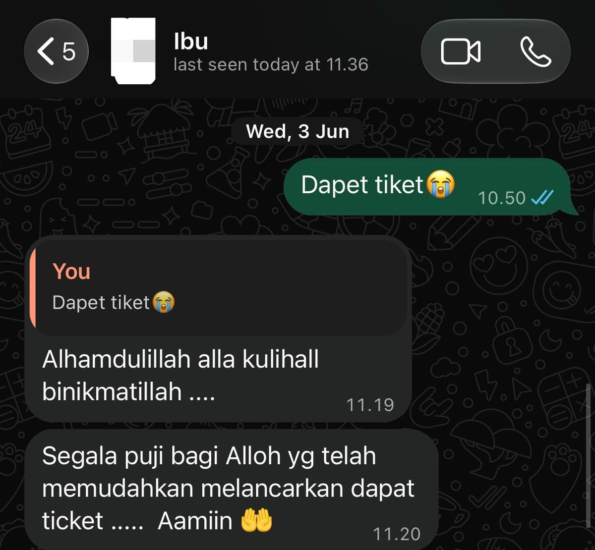 mylovlyoonmin's tweet photo. Dan ibu gue yg selalu mendapatkan kabar anaknya dapet tiket dan mengucap syukur alhamdulillah wkwkwk https://t.co/OLwctjRSFI