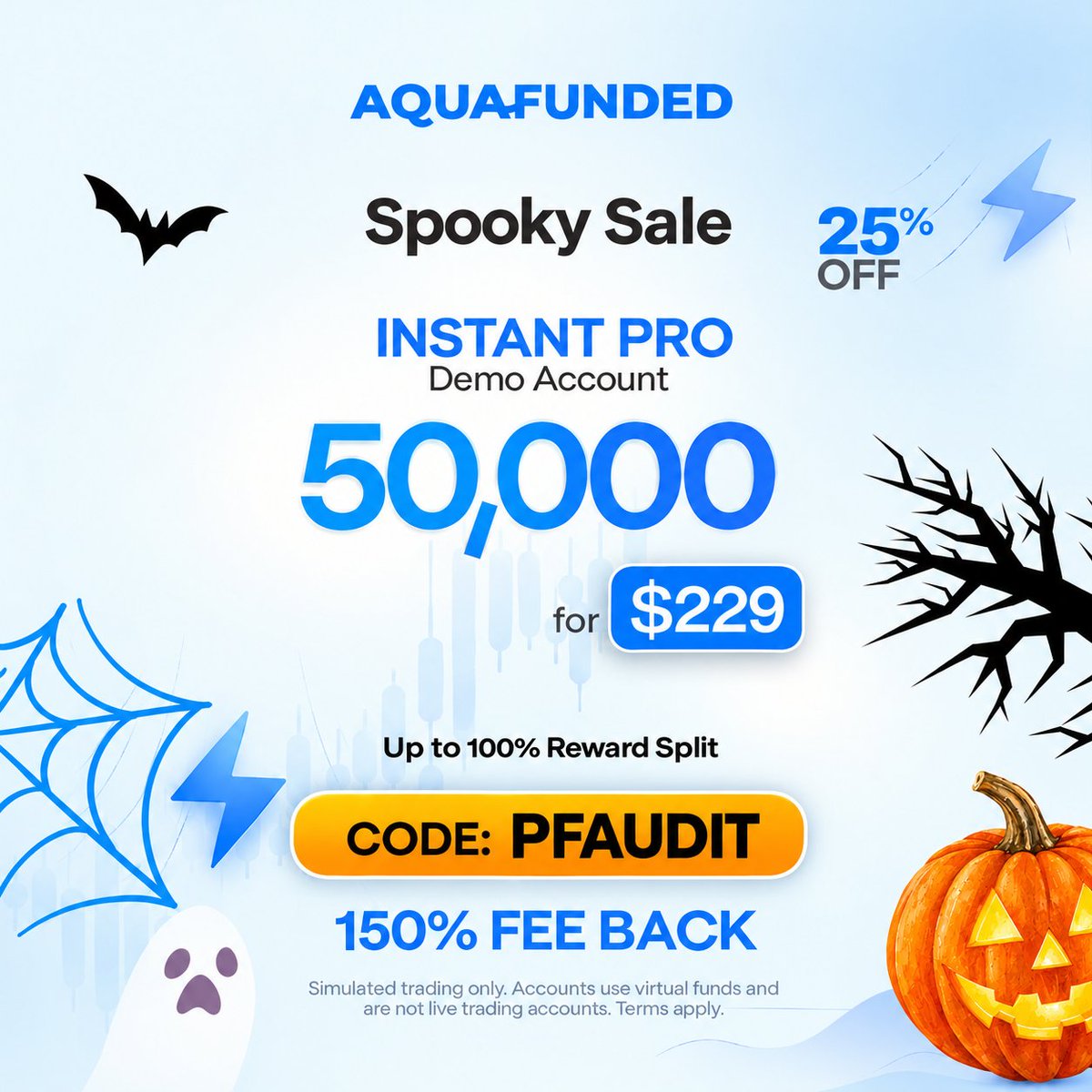 Propfirms_Audit's tweet photo. Trade Instant account with @AquaFunded

🔸No consistency 
🔸No buffer for payout
🔸Biweekly payout 
🔸90% Profit split
🔸News Trading allowed
🔸weekly Holding allowed
🔸Drawdown limits reset after payout

What are you waiting for 

🎁USE CODE: PFAUDIT 

https://t.co/t02XD9UAFK https://t.co/4No5YNk8ow