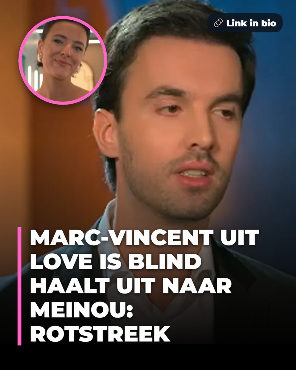 Nieuwsfront's tweet photo. Een 'rotstreek' noemt Marc-Vincent het op de Love is Blind-reünie. Maar wie had hier gelijk: de man die uithaalt of de vrouw die de kamer verliet? 👀 Lees meer via de #linkinbio https://t.co/Hwhp9MCvdV
