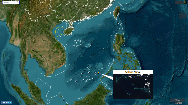 SCS_PI's tweet photo. Spokesperson for the PLA Southern Theater Command Navy stated that in the early hours of Oct. 20, USS Charleston illegally intruded into the waters adjacent to the #SabinaShoal. https://t.co/4tgNwg4oCM