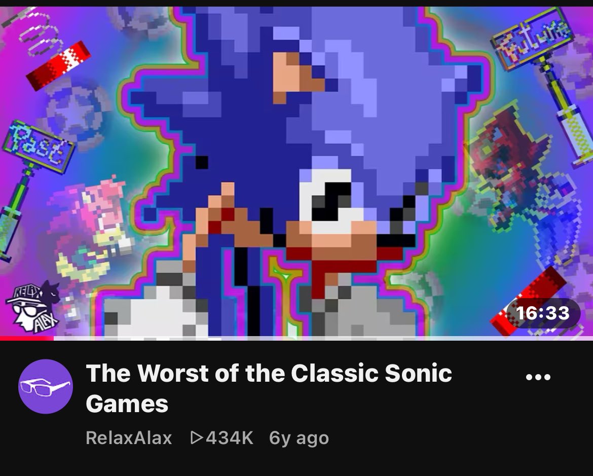 AKablalik's tweet photo. Sonic CD doesn’t exist https://t.co/fEc4lqIT3b