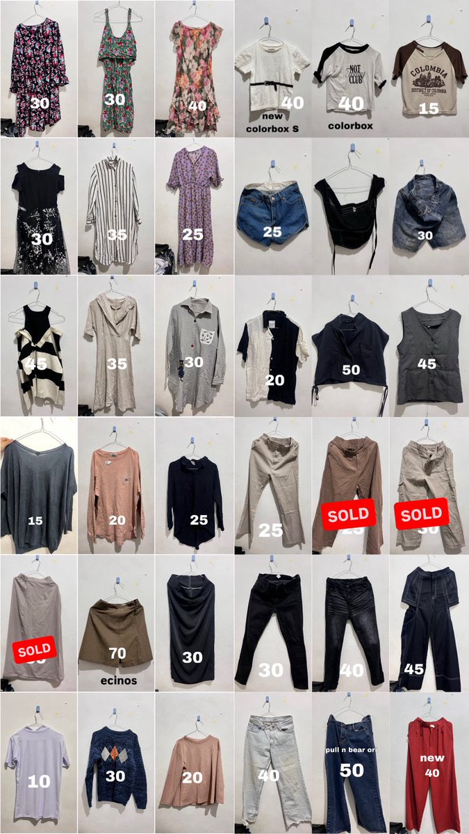 keanafae's tweet photo. hii aku mau tawarin preloved bajuu! ini semua pemakaian pribadi yaaa, tapii belum digosok ajaa

📍bisa COD area Sleman Jogja!
payment via QRIS atau oren🍊

untuk detail nya bisa pc ajaa, atau cek ig @/prelovedd.slemanjog https://t.co/rQcinLcBOf