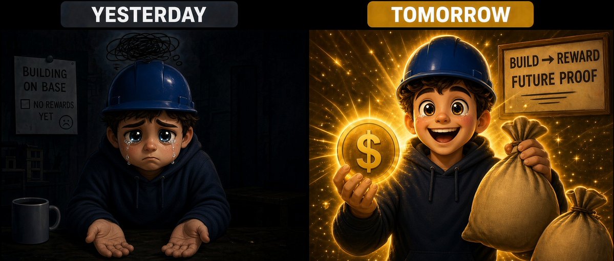 0xbasenote's tweet photo. If you are a builder or content creator on Base, know this: even if you weren't rewarded yesterday, you will definitely be rewarded tomorrow. 

The ecosystem keeps expanding with more users, more projects, and real value flowing to those who stay consistent. New chances appear daily, distributions keep coming, and the people who keep shipping and creating are the ones who get rewarded.

 Keep building, keep writing, and don’t give up. Your efforts will pay off. Stay with @base, 

  building on https://t.co/ZJ7onjQxqY