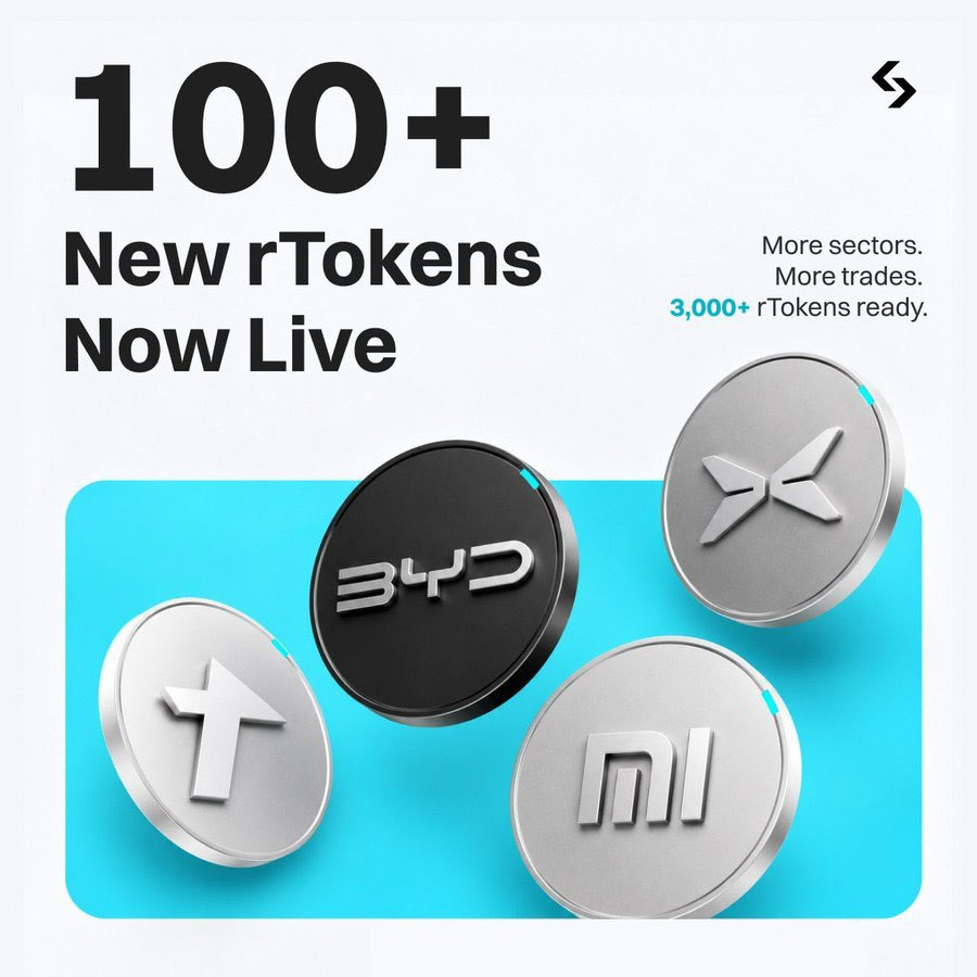 BitgetPak's tweet photo. 🚀 More Stock Assets, More Opportunities on Bitget!

Bitget has expanded its stock spot offerings with new additions:

✅ Tencent Holdings (ADR) 
✅ BYD Company (ADR) 
✅ Xiaomi Corp. (ADR) 
✅ rNVDX

🌐 Discover a growing lineup of 3,000+ rTokens on Bitget! https://t.co/TXVoIiR8OF