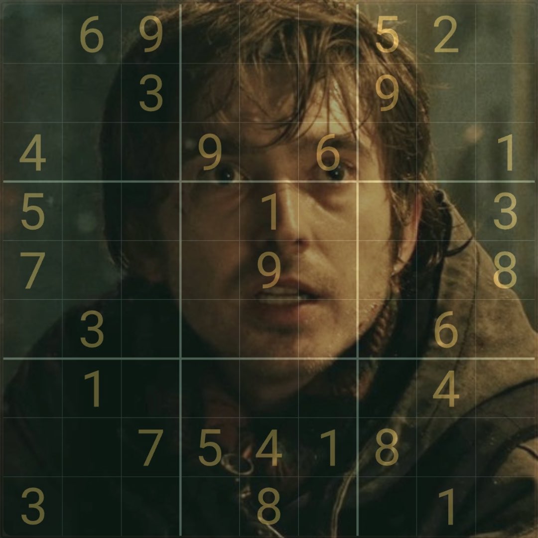 jasmeats's tweet photo. being really into sudoku and Bryan is crazy bc everything looks like this to me now…Bryan SUDOKUVICH 💚 https://t.co/4alLRoGihV