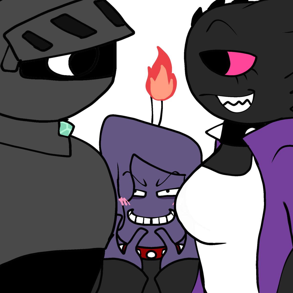 G1uliaj's tweet photo. Very evil guy tries to ruin a conversation between toons but it backfires 
#dandysworldoc #dandysworldwaxwell #dandysworldsoulvester #ocxcanon https://t.co/nveojFd0Dj