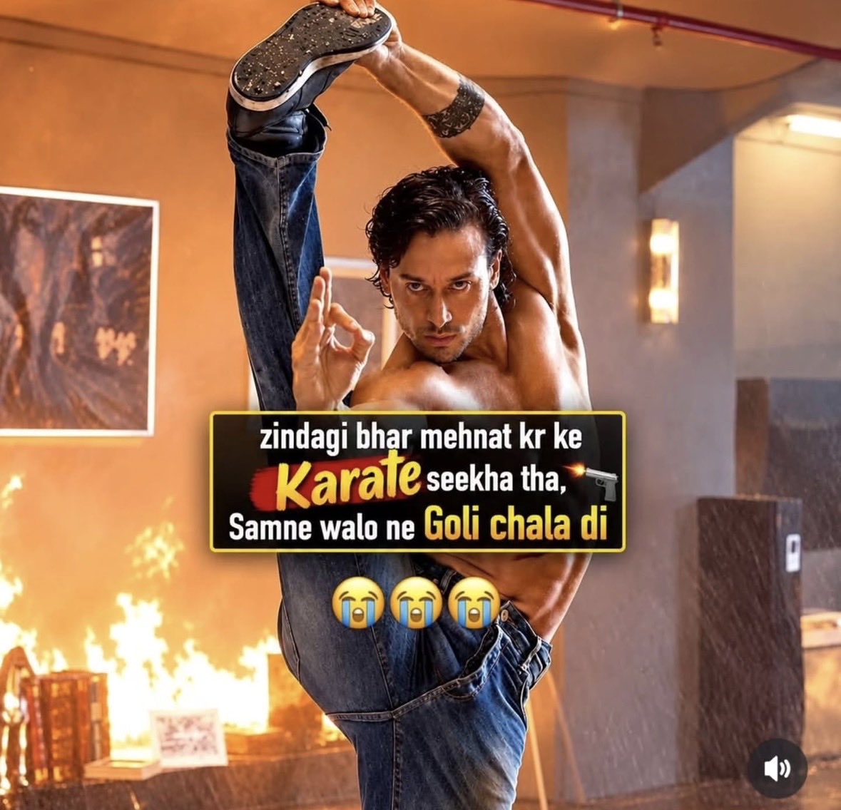Adi735's tweet photo. Ig is best 🤣#TigerShroffAttack #Bollywood https://t.co/3ZYH6X5yua