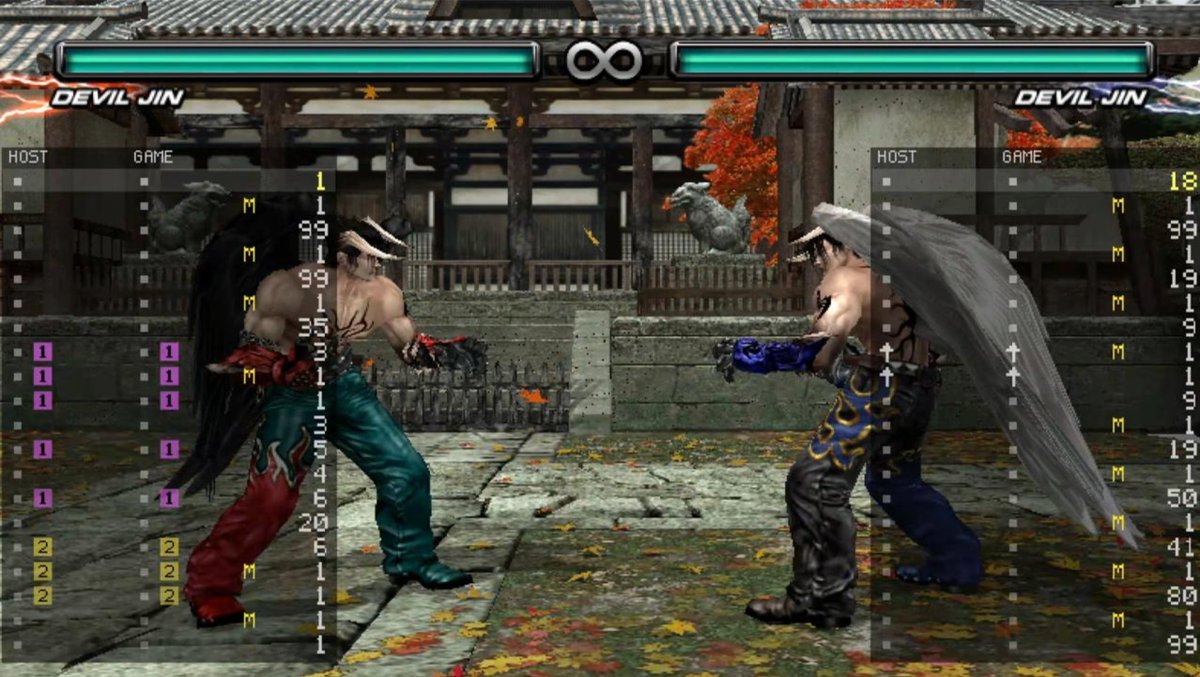 t5drforever's tweet photo. @nycfurby @nycfurby I don't have 32:9, but here's 21:9 for Tekken 5 DR Arcade on PC. Added 16:9 and the original 4:3 for comparison (with my custom pause screen implementation that's WIP). 
Also supports loading HD assets from PS3 version (Note the HUD). https://t.co/O1Pt4XYEmO