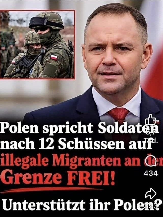 ralph_sorge's tweet photo. Unerlaubter Grenzübertritt,wird als Straftat angesehen ! 
Und wird ,im Härtefall,als Terrorangrif angesehen! https://t.co/TaCcLYXn4H