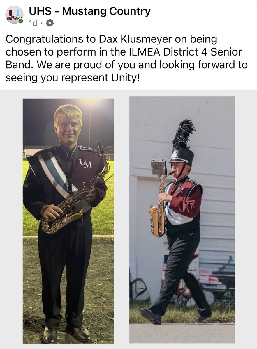 UnityMustangs tweet picture