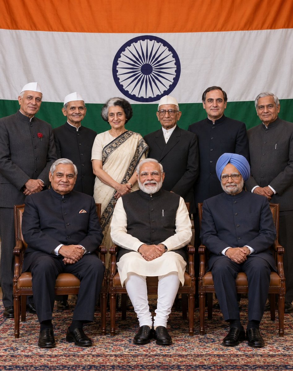 Kairavii_Rajput's tweet photo. Hey @grok Keep only the one strongest Prime Minister of india from this image https://t.co/yaO63WhoJc