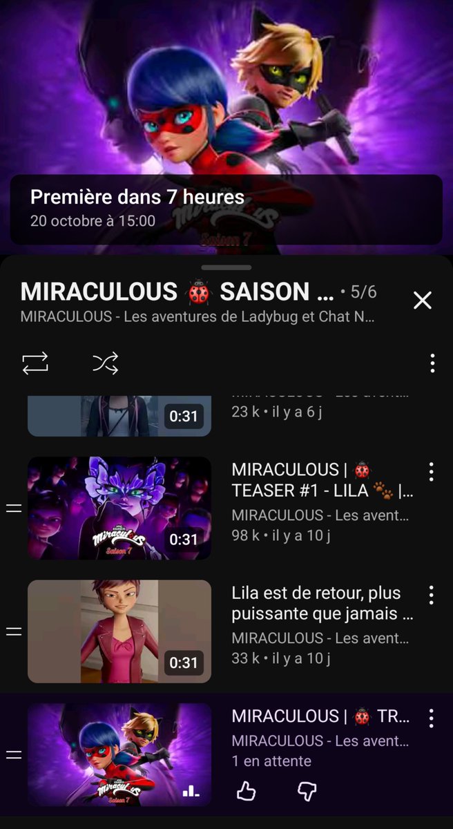 mlbfanfr's tweet photo. Une nouvelle bande annonce va être diffusées aujourd'hui à 15h sur la chaine Youtube officiel. 
⬇️
https://t.co/uHt4RsVNmQ
.
@BeMiraculousLB #miraculous #MLBs7 #miraculoussaison7 https://t.co/2HMAnsa4Kq