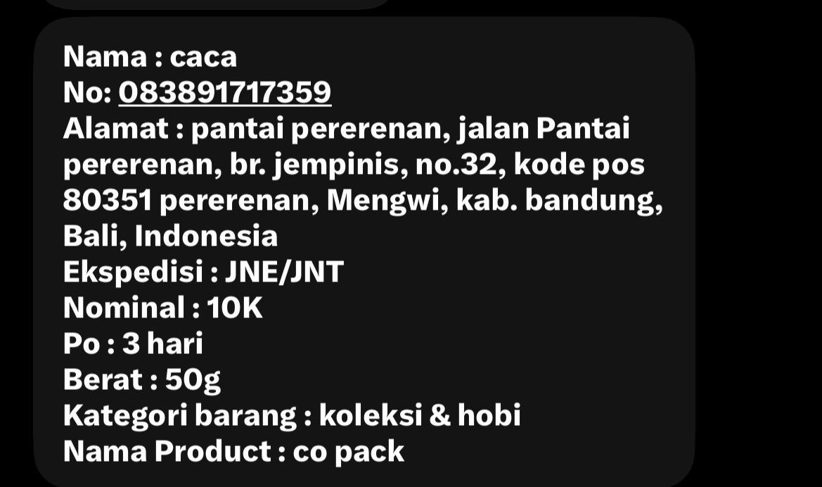 jjuciiaaa's tweet photo. ❗️SCAMMER ALERT❗️

hati hatii yaa guysss ini scammernya berani join di gc GO yang ada di line dan nawarin wts an dia,
caca tobatt dunia uda tua loh yaa… https://t.co/UjF5N6E8Xb