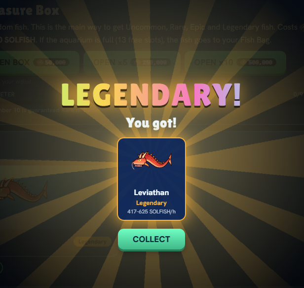 RaiDannn05's tweet photo. yo what the hell
just got a legendary leviathan from the box 😭417-625 solfish/h
this thing looks so sickanyone else pulling legendaries or am i just lucky rn
#SolfishCampaign @solfishofficial https://t.co/knbn9qaHfM