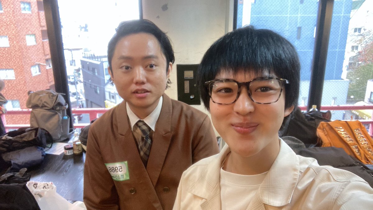 nudeabc's tweet photo. 本日ユニット「たぬで」でM-1グランプリ2回戦出させていただきました‼️

みんなウケてた‼️さすがにむずそう！！
帰りに浅草観光して来た🙌
歩いてたら色んな芸人に会って楽しかった😊
ピンと違ってコンビはしゃべる人がいるから楽しい😇

10/22(木)は13:00〜14:50〜ラスタ池袋昼寄席①② https://t.co/e0WiEGxJEW