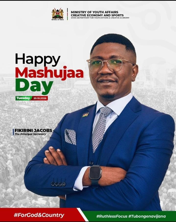 PS_Fikirini's tweet photo. Happy Mashujaa Day Kenyans 🇰🇪🤝
#Eldoret Kipchoge Keino #VijanaNaFikirini https://t.co/XkOuutL98W