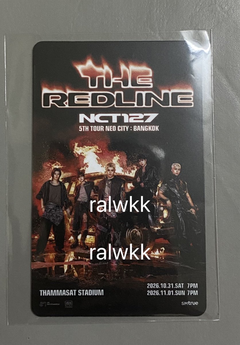 ralwkk's tweet photo. ปล่อยบัตรรอบ membership ราคาเท

Sat  31.10 
โซน  VIP  Line2   แถว c20
ราคา 6,400 บาท

นัดรับ BTS 

#NCT127_5TH_NEOCITY_BANGKOK_THE_REDLINE
#THE_REDLINE_BANGKOK https://t.co/nAnXnPYbWz