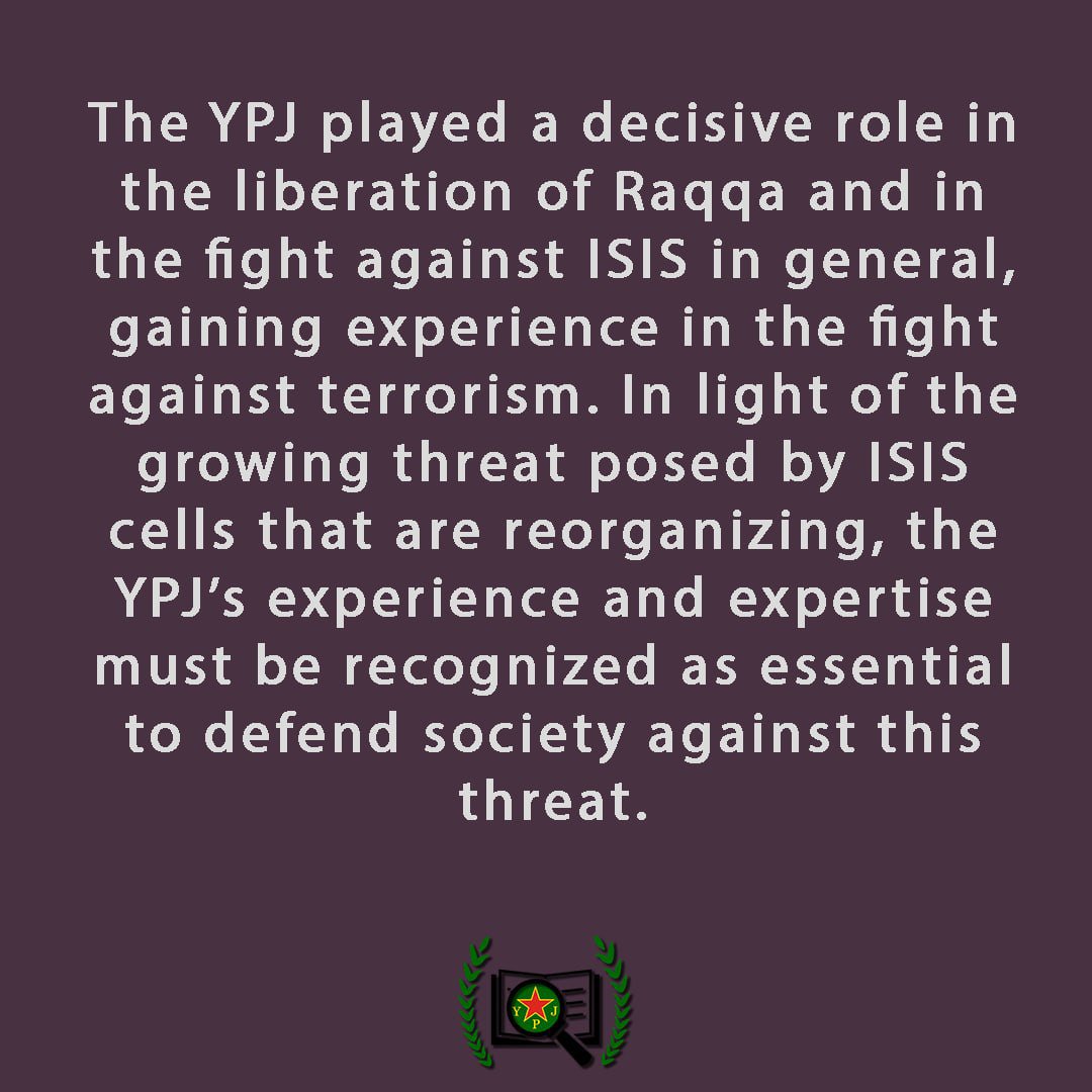 YPJ_Info's tweet photo. 9 years ago Raqqa - the capital of the Islamic state - was liberated. https://t.co/YJSzOCNa3E