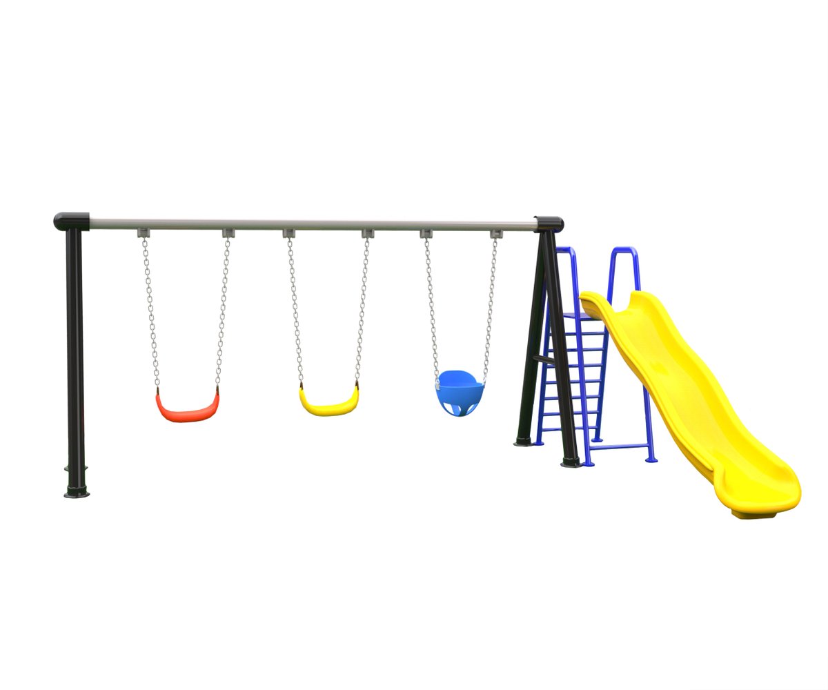 jaky_chen's tweet photo. Swing Set with swing seat&amp;slide set, welcome inquire if you are interested 🥰🥰🥰

#swing #childrenswing #outdoorswing #toddlerswing #playground 

-----------------
Contact Details:
WhatsApp:+8613968571082
Email: sales@jyplayground.com https://t.co/MEaMhDqQQl