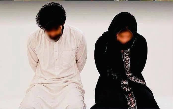 CuteAaruhi4's tweet photo. A Bangladeshi husband and wife were sentenced to death under Sharia law for kissing each other on the forehead in Mecca, Saudi Arabia.

Have you ever heard of a Muslim country sentencing a terrorist to death for spreading terrorism? No!

This is the reality of Islamic countries and their Sharia laws, where two people are sentenced to death for expressing their love, while terrorists who take the lives of innocent people of other religions are glorified.😐