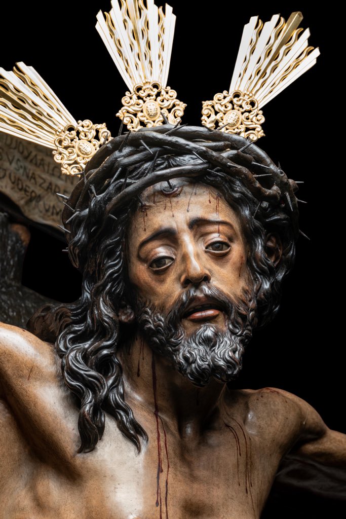 elllamadorcsr's tweet photo. Así vuelve el Cristo de la Conversión @Hdad_Montserrat al culto tras la limpieza que le ha realizado Fuensanta de la Paz https://t.co/DLCkiuSPeP