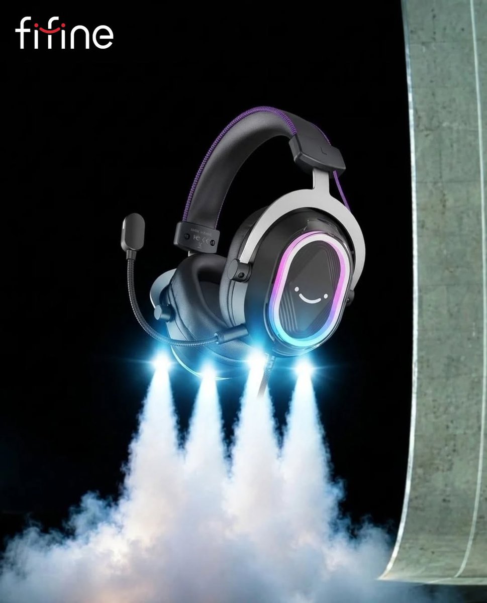 fifineglobal's tweet photo. POV: Your setup just unlocked flight mode🛸

🎧 Powered by fifine SC8 + H13. Buckle up! 🚀

#fifine #GamingSetup #GamigHeadset #AudioMixer https://t.co/W0m5MEOBye