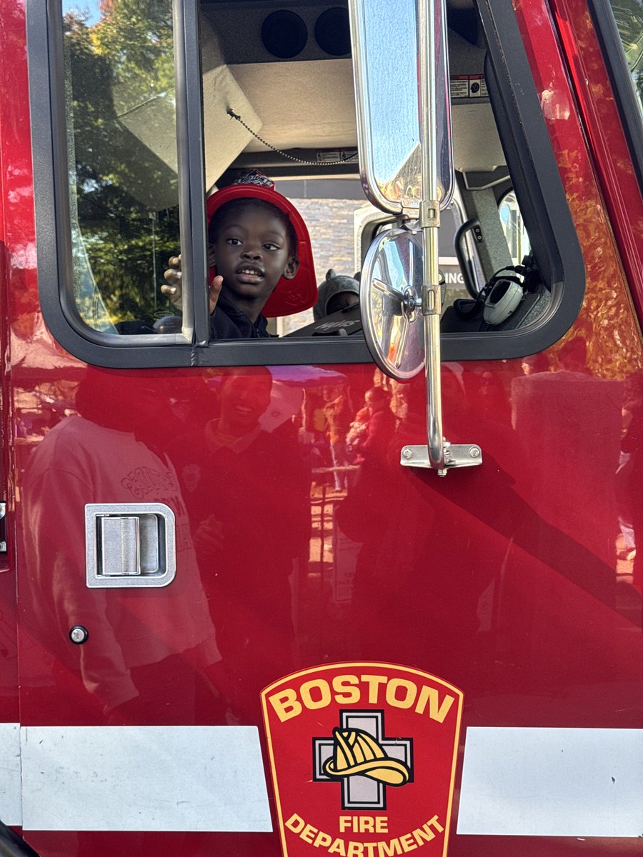 BostonFire's tweet photo. Roslindale Open Streets , 1st time location &amp; last for 2026 season, did not disappoint! From great music, trinkets vendors , delicious neighborhood restaurants &amp; the welcoming BFD fire truck’ , we hope all who make it to Roslindale Sq leave with memories &amp; smile until next year! https://t.co/4QioYvz2GS
