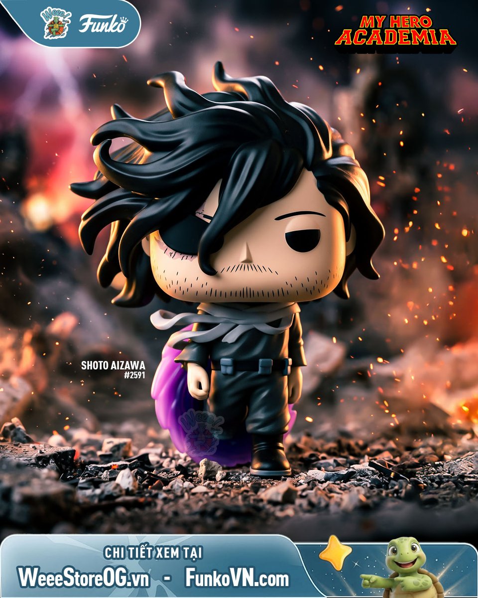 weeestore's tweet photo. 【PRE-ORDER】
Nói tới bá khí ngút trời thì chắc thầy Shoto Aizawa cũng "một chín - một tái nạm" trong MHA rồi. Nhất là khi thầy có thêm miếng che mắt nữa 😆

✅ Shoto Aizawa #2591 - My Hero Academia (MHA) https://t.co/2e2Dz8i4iK