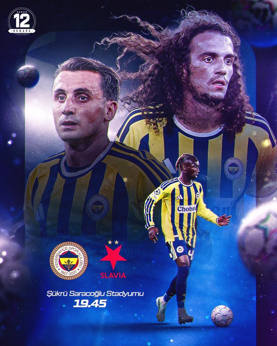 12numaraorg's tweet photo. KADIKÖY’DE ŞAMPİYONLAR LİGİ AKŞAMI! 🟡🔵

📅 Bugün
🕗 19.45
📺 TRT 1
🏟️ Şükrü Saracoğlu
📲 #UCL #FBvSLA https://t.co/qv7ZZYTAaN