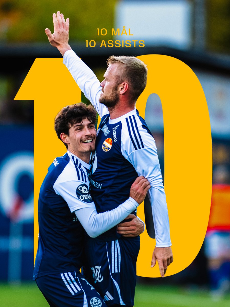 godset's tweet photo. 🔟 mål og 🔟 assists for vår nummer 🔟

Herman Stengel har nå nådd tosifret antall mål og assists i 2026 ✨ https://t.co/uVJd8FiZtL